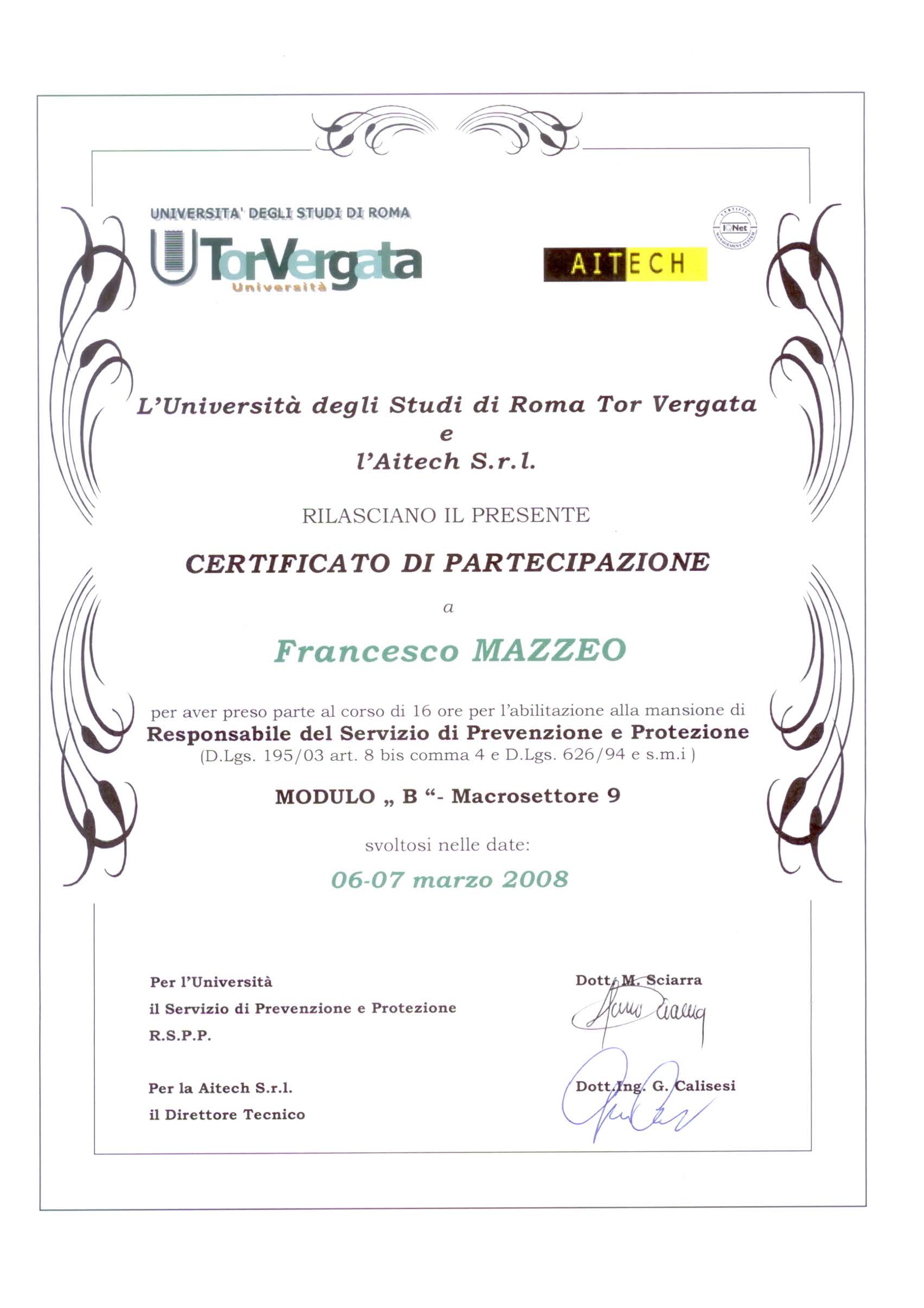 RSPP - Modulo B pag. 1