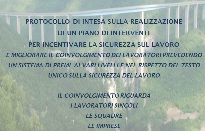 Protocollo Incentivi Sicurezza